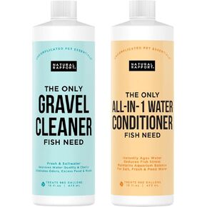Natural Rapport - Aquarium Bundle - Water Conditioner and Gravel Cleaner