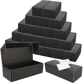 JMIATry 20 PCS 500 COUNT TRADING CARD SORGONING BOX مموجة من الورق المقوى للكرتون البيسبول علبة للشحن ، وبطاقات الهوكي هواية مربع الأكمام من الورق المقوى للبطاقة ، ومربع تخزين البطاقات الرياضية 10x4x2.7inches