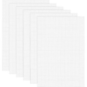 ElevateTech 6PCS Plastic Mesh Canvas Sheets Mesh Plastic Canvas Sheet Kit Embroidery Tools for Embroidery Crafting Knit & Crochet Projects Acrylic Yarn Crafting and Make Aquarium Dividers