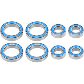 8PCS RC Car Hubs Carriers Kit Tecning مع Arrma Big Rock متوافق مع Typhon 3S BLX Parts 6x12x4mm/12x18x4mm