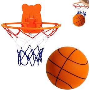 كرة السلة الصامتة والأطواق ، ضوضاء الصامتة المراوغة مع جدار جبل كرة السلة Hoop Silent Ball Profession