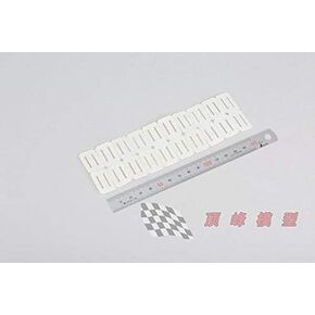 قطع الغيار والملحقات 20pcs/الكثير من المفصلات الورقية/مفصلات قابلة للطي/موصل جناح ذيل Aileron ، KT ، Foam ، Balsa RC Airplane Universal - (اللون: L26 XW17mm (كبير))