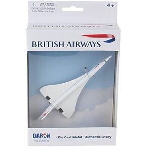 Daron British Airways Concorde Single Plane Toy ^G#FBHRE-H4 8RDSF-TG1359135