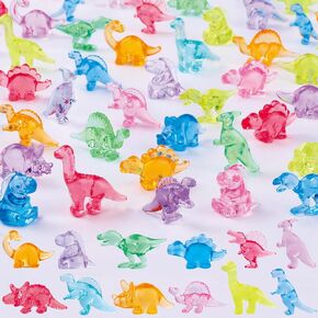 120Pcs Mini Dinosaur Figurines 12 Styles Tiny Resin Animals to Hide,Small Plastic Dinosaurs for Vase Fillers Micro Dollhouse Aquarium Decorations