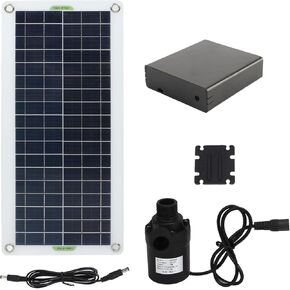 Acouto Solar تعمل بالطاقة بالطاقة الشمسية السيليكون 800L في الساعة مدعومًا بالطاقة الشمسية لسيارة RV Greenhouse Camping Car