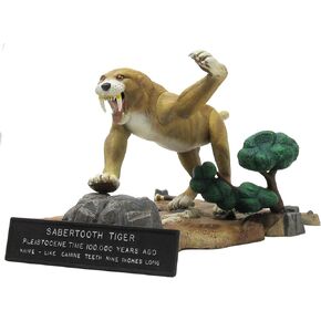 Atlantis - 1/13 Prehistoric: Saber-Toothed Tiger - Plastic Model Making - Scale: 1:13