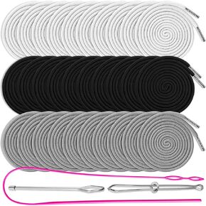 30pcs استبدال شباط Sweatshirt مع 3pcs thropser thropser للرواط العرق ، السراويل ، السراويل ، السترات ، المعاطف (أبيض ، أسود ، رمادي)
