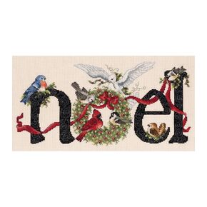 عدت نويل Cross Stitch Kit-14.25x7 14 العد