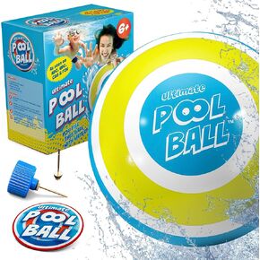 The Ultimate Pool Ball - املأها بالماء للعب ألعاب تحت الماء - أفضل ألعاب في الهواء الطلق للأطفال الذين تتراوح أعمارهم بين 8 و 12 عامًا.