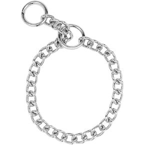 Herm Sprenger Steel Chain Contk Cog Collar 20 in. مع 3 مم. روابط ثقيلة