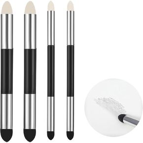 4 PCS Artist Pastel Mizening Tools Double leaded leash frost frospling sponge drawing رسم مخطط قابل لإعادة الاستخدام المزيج