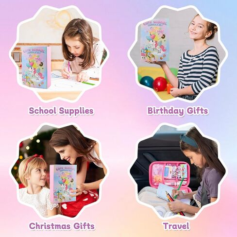 Unicorn Pencil Case, Cute Pencil Case for Girls, 3D EVA Large Capacity Pink Pencil Pouch for Kids, Kawaii Stationery Set School Supplies Pencil Box for Kids 3+, Christmas Gifts for Kids Girls in Saudi Arabia