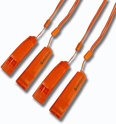 Emergency Safety Whistle with Lanyard, Loud Pea-Less Survival Whistles for Boating Kayaking Life Vest Paddle Board Rescue Signaling. in Kuwait