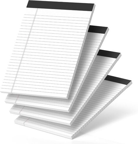 2 حزمة منصات قانونية 8.5 × 11 منصات الملاحظات البيضاء 8.5 × 11 منصات الكتابة المثقبة من Notepad Micro منصات ورق مقصودة على نطاق واسع من الورق 30 ورقة دفتر لقوائم المهام واللوازم المكتبية in Kuwait