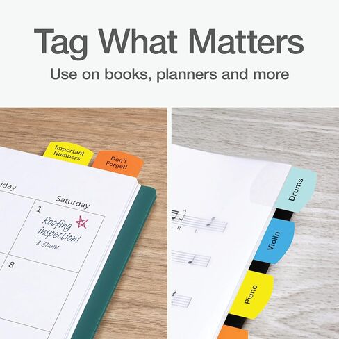 ريدي تاج، RTG33120، علامات فهرسة قابلة للطباعة بالليزر، 100/علبة، متنوعة in Kuwait