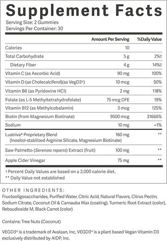 Kintsugi KeraSweet Hair Fortifying Gummy- Help Combat Signs of Aging Hair, Supplement for Strong, Voluminous Strands- Supports Healthy, Fuller Looking Hair w/ B12, Saw Palmetto, ACV (Strawberry, 60ct) in Kuwait