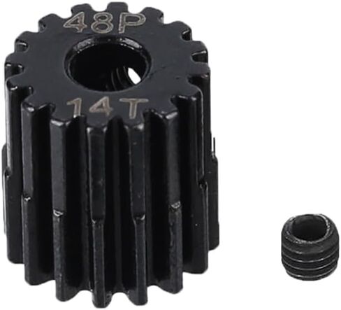 5Pcs Metal Steel 48P Pinion Gear Sets with Hex Key for RC Car, Truck & Off-Road Vehicles (18T 19T 20T 21T 22T) in Saudi Arabia