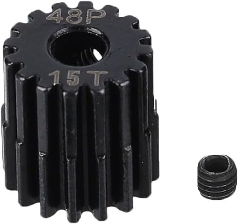 5Pcs Metal Steel 48P Pinion Gear Sets with Hex Key for RC Car, Truck & Off-Road Vehicles (18T 19T 20T 21T 22T) in Saudi Arabia