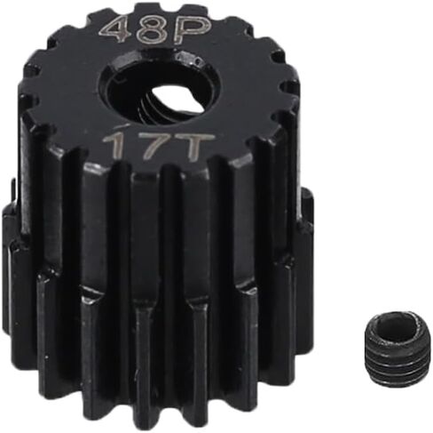5Pcs Metal Steel 48P Pinion Gear Sets with Hex Key for RC Car, Truck & Off-Road Vehicles (18T 19T 20T 21T 22T) in Saudi Arabia
