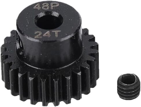 5Pcs Metal Steel 48P Pinion Gear Sets with Hex Key for RC Car, Truck & Off-Road Vehicles (26T 27T 28T 29T 30T) in Kuwait