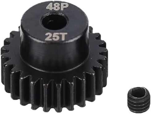 5Pcs Metal Steel 48P Pinion Gear Sets with Hex Key for RC Car, Truck & Off-Road Vehicles (26T 27T 28T 29T 30T) in Kuwait