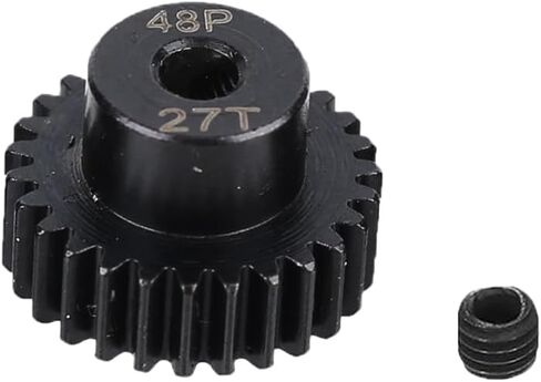 5Pcs Metal Steel 48P Pinion Gear Sets with Hex Key for RC Car, Truck & Off-Road Vehicles (26T 27T 28T 29T 30T) in Kuwait