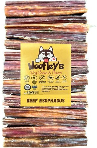 Woofley's - المريء متشنج (30 عددًا) - أعواد المريء للكلاب - مضغ آمن للكلاب - أعواد الفتوة للكلاب المتشنجة سهلة الهضم in Kuwait