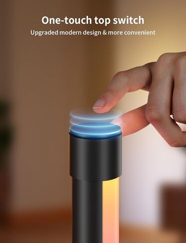 مصباح أرضي Ailofy الزاوية ، مصباح زاوية 1500lm RGBW يعمل مع Alexa & Google Assistant ، 16 مليون ألوان DIY ، مزامنة مع الموسيقى ، التحكم في التطبيق ، مصباح أرضي محاد in Kuwait