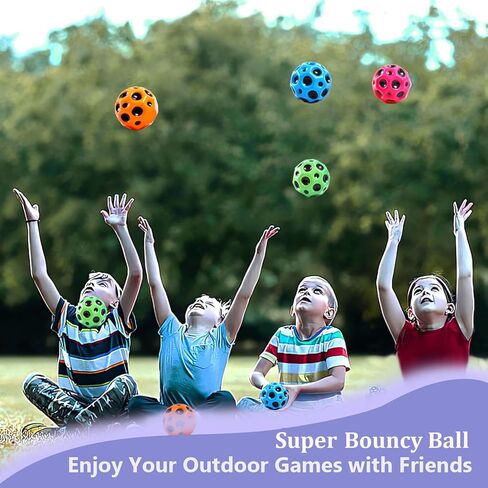 كرة الفضاء القمرية النطاطة للغاية للأطفال، 4 عبوات من كرات المجرة الحسية للتدريب للعب في الأماكن المغلقة والمفتوحة، سهلة الإمساك والالتقاط in Kuwait