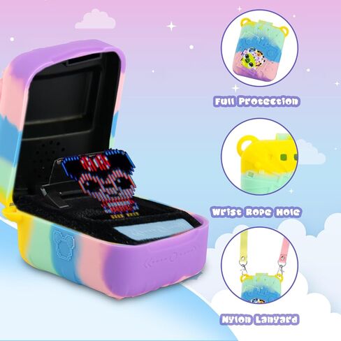 Silicone Cover Case for Bitzee Disney Interactive Toy, Silicone Protective Cover for Bitzee Virtual Electronic Pets, Digital Pet Accessories for Bitzee with Lanyard (Case Only) in Kuwait