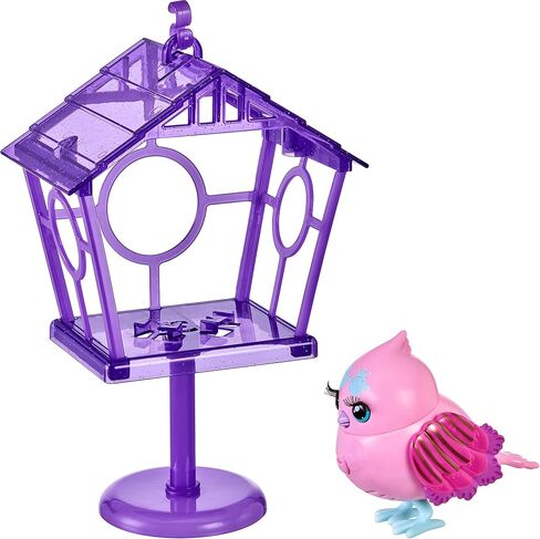 حيوانات أليفة حية صغيرة - Lil 'Bird & Bird House: Princess Polly | منازل الطيور القابلة للربط ، ورؤوس الطيور الجديدة المتحركة مع 20 + أصوات ، وتتفاعل للمس in Kuwait