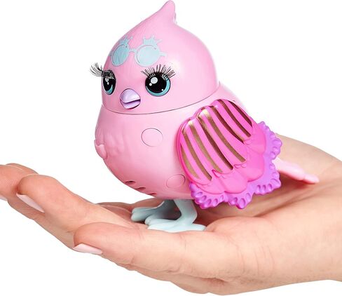 حيوانات أليفة حية صغيرة - Lil 'Bird & Bird House: Princess Polly | منازل الطيور القابلة للربط ، ورؤوس الطيور الجديدة المتحركة مع 20 + أصوات ، وتتفاعل للمس in Kuwait