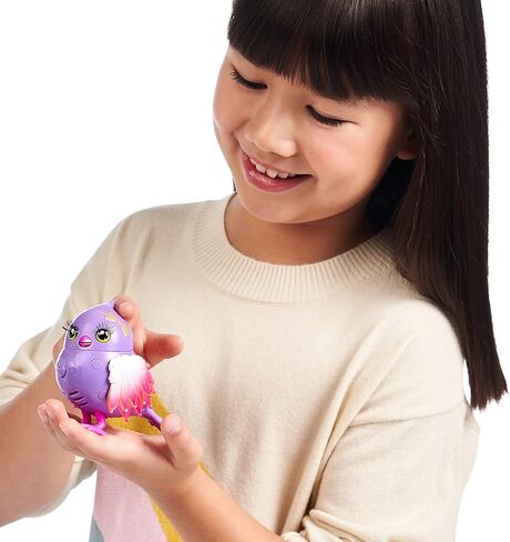 Little Live Pets - Lil' Bird & Bird House: Princess Polly | Linkable Bird Houses, New Moving Bird Heads with 20 + Sounds, and Reacts to Touch in Kuwait