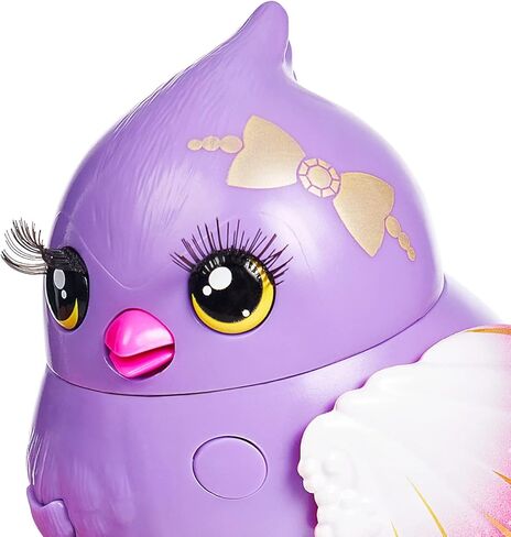 Little Live Pets - Lil' Bird & Bird House: Princess Polly | Linkable Bird Houses, New Moving Bird Heads with 20 + Sounds, and Reacts to Touch in Kuwait