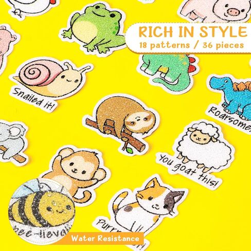 36 PCS Calm Strips for Anxiety Sensory Stickers - Fidget Stickers with Rough Texture - Adhesive Tactile Sensory Strips Anxiety Relief Toys for Students, Adults in Kuwait