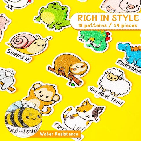 36 PCS Calm Strips for Anxiety Sensory Stickers - Fidget Stickers with Rough Texture - Adhesive Tactile Sensory Strips Anxiety Relief Toys for Students, Adults in Kuwait
