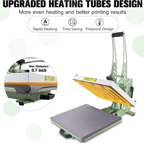 Coolsub Heat Press 15x15 inch slide Out Heat Press Machine ، آلة نقل الحرارة الرقمية الصناعية للتسامي للقميص الوردي الساخن in Kuwait