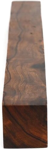 IECAP LLC Hardwood Ironwood Blanks, Exotic Wood – Woodchucks Wood – Hardwood Lumber – Natural Wood for DIY Crafts – Ironwood Lumber Turning Blanks – Size 14 x 2 x 2 inches – Pack of 1 in Saudi Arabia