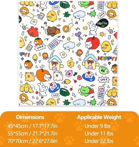 Magic Cat Wrap for Cutting Nails & Grooming, Self Adherent Fabric Wrap for Cats, Multi Functional Pet Grooming Towel Blanket, Wrap Snug and Groom for Cats, 27.6in, Under 22 Ibs in Saudi Arabia