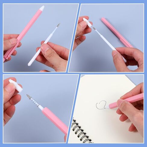 50pcs ballpoint pen scleds ، 1 مم متوسطة الأزرق حبر الحبر الحبر الكبير الدهون pen إعادة ملء الكتابة بسلاسة نقاط التعبئة الحبر لملوازات المكاتب المدرسية (الأزرق) in Saudi Arabia