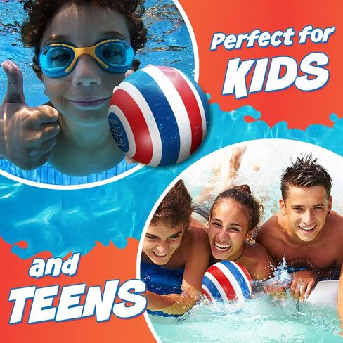 The Ultimate Pool Ball - املأها بالماء للعب ألعاب تحت الماء - أفضل ألعاب في الهواء الطلق للأطفال الذين تتراوح أعمارهم بين 8 و 12 عامًا. in Kuwait