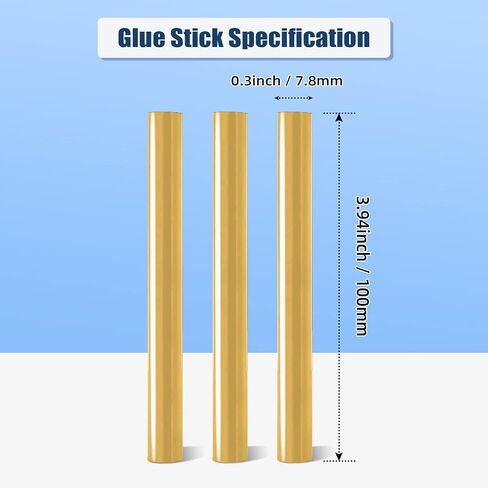 12Pcs Keratin Glue Sticks for Hair Extensions, Professional Hot Melt Glue Stick, Hair Adhesive Keratin Gun Bond Stick for DIY Project (Black+Yellow+Brown） in Kuwait