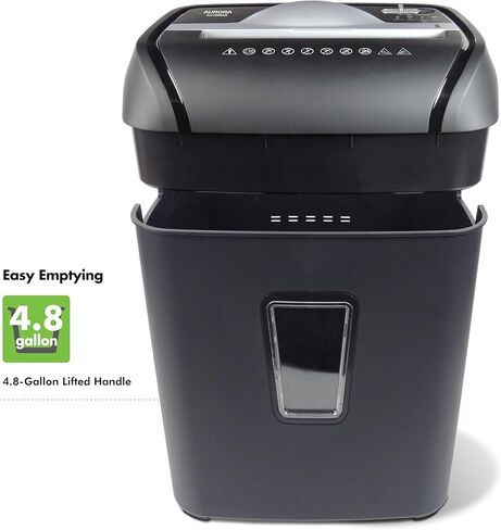 Aurora AU1208XE Anti-Jam 12-Sheet Crosscut Paper/Credit Card Shredder with 4.8 Gallon Wastebasket in Kuwait