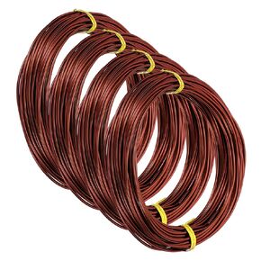 سلك المجوهرات الألمنيوم Patikil ، 16.4 قدم × 4pcs ، مقياس 2 مم/12 ، أخضر