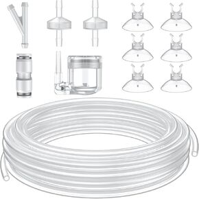 Pawfly 16 قدمًا. Aquarium CO2 Proof Tubing Standard 3/16 "أنابيب شركات الطيران لنظام Aquarium CO2 COLLA