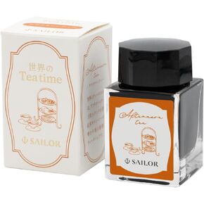 Sailor Fountain Pen World Tea Tea Fountain Pen Bott Bottle Tea 20ml 13-1220-204