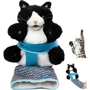 Cat Wrestler ، قفاز Cat Wrestling ، مع حشوة صعبة للعب التفاعلية الآمنة والممتعة ، تخفيف الألعاب الممل
