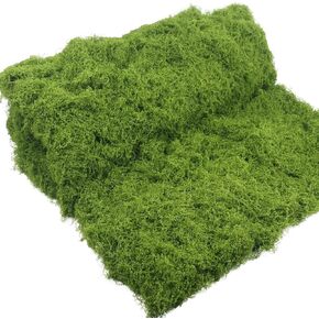 Faicoia مزيف الطحالب للحرف 39 "× 39" Moss Faux للنباتات الداخلية الطحالب الاصطناعية لتزيين العشب الأخضر فو للمزارعين Crafts مركزية مركزية حديقة Fairy Floral Wedding 100 × 100 سم