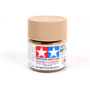 TAMIYA America, Inc Acrylic Mini XF78, Deck Tan, TAM81778