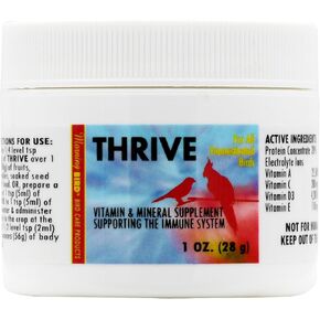 Morning Bird Thrive, Nutritious Energy Supplement with Minerals, Vitamins, Amino Acids, Electrolytes, and Protein, 1 oz